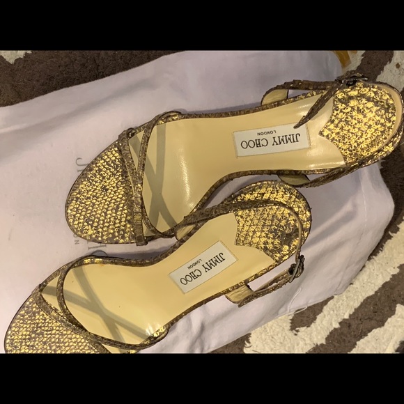 NIB ***Jimmy Choo Python sandals *** - Picture 6 of 8
